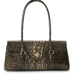 Brahmin Dayan Onyx Melbourne Satchel/ Handbag/Leather /NWT
